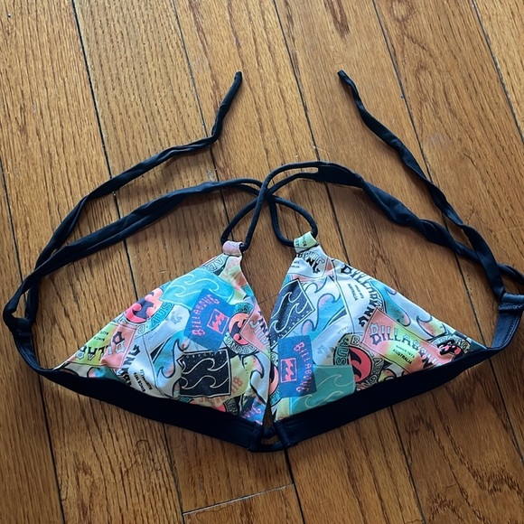 2 Billabong Boho Retro reversible Bikinis  Tribal Tie Dye Surfer 1973 Australian - Picture 2 of 9